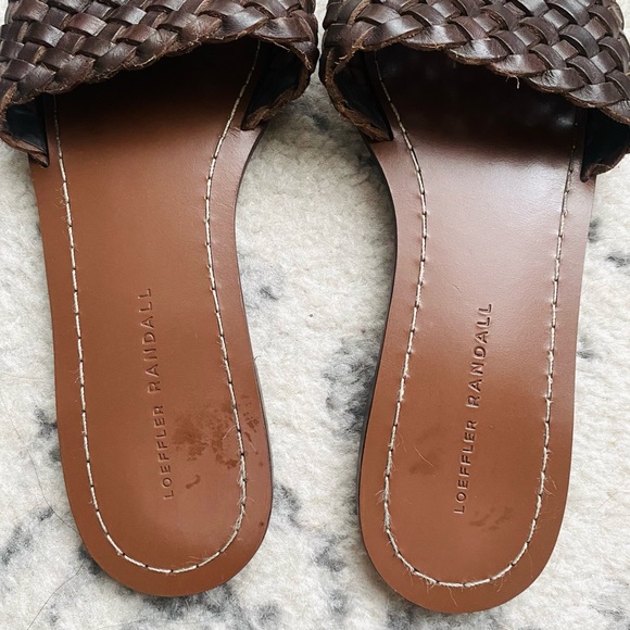 Loeffler Randall Woven Square Toe Sandal - Picture 3 of 7